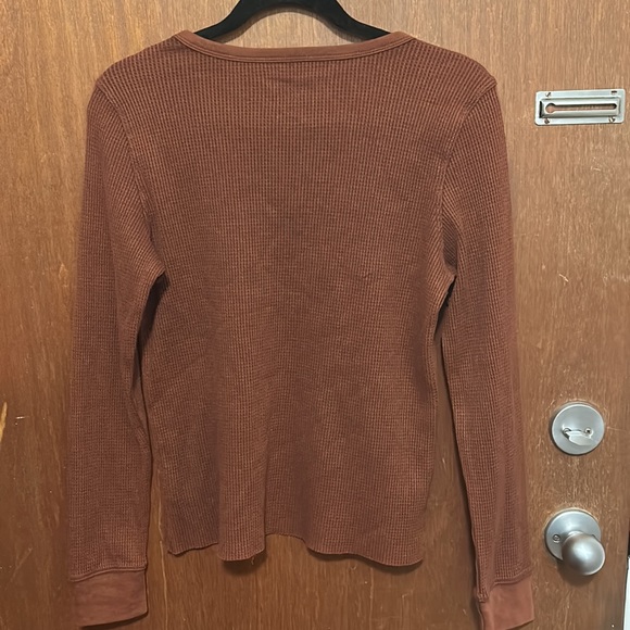 NWOT American Eagle Waffle Long Sleeve - Picture 6 of 6